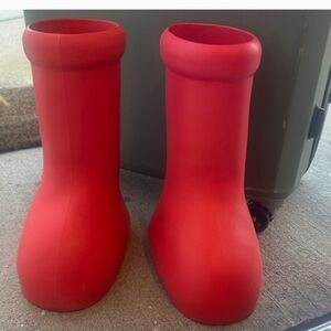 Pacman Mega Man Rubber Boots Size 6